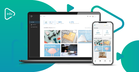 Ekran računala koji prikazuje mikro lekcije